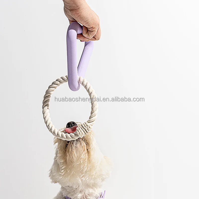 Multicolor Eco Friendly Super Chewer Rope Tug Toy Luxury Dog Toys Dog