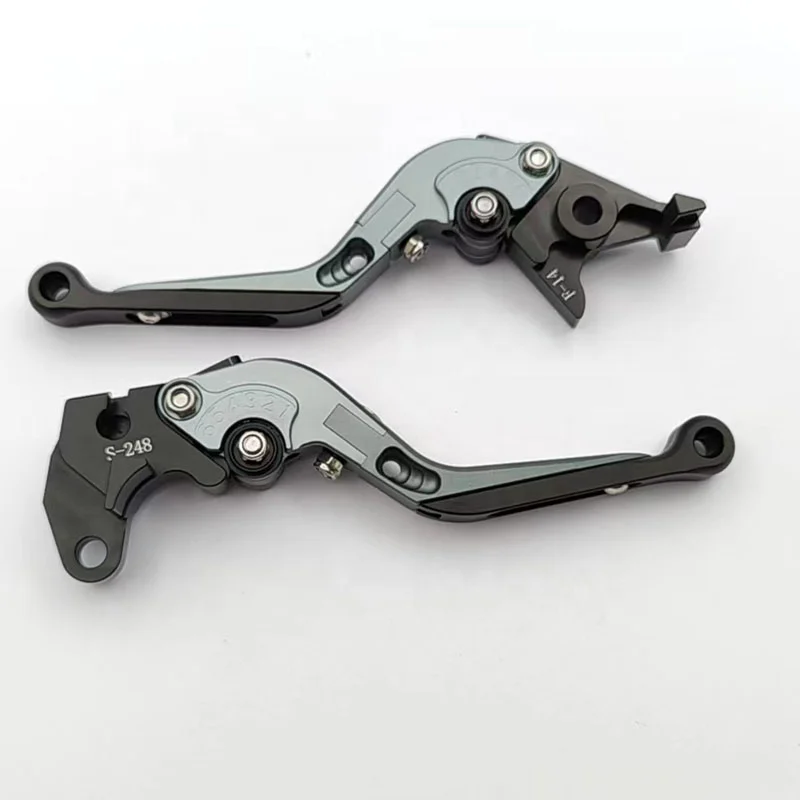 F14 S248 Adjustable Folding Clutch and Brake Levers for Suzuki F14 S248 Adjustable Folding Clutch and Brake Levers for Suzuki