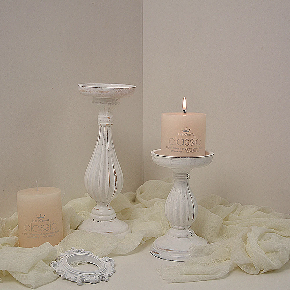 Wooden Candlestick Holder Modern Antique Custom Candlestick Made Of Wood Pillar House Wooden