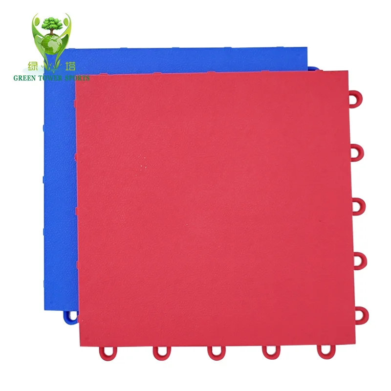 PP Inline Flat Hockey Skating Basketball Volleyball Pickleball Court Tiles Indoor Interlocking Plastic Floor Tiles