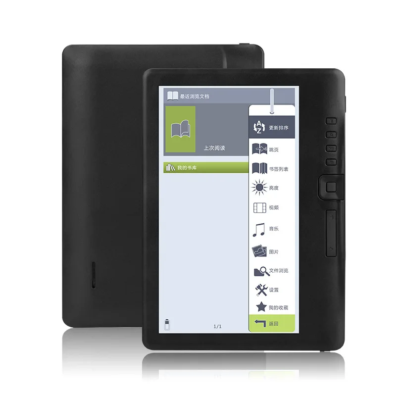 E Book Reader BLE Wifi Pdf Format E Ink Touch Screen E Paper Ereader Ebook
