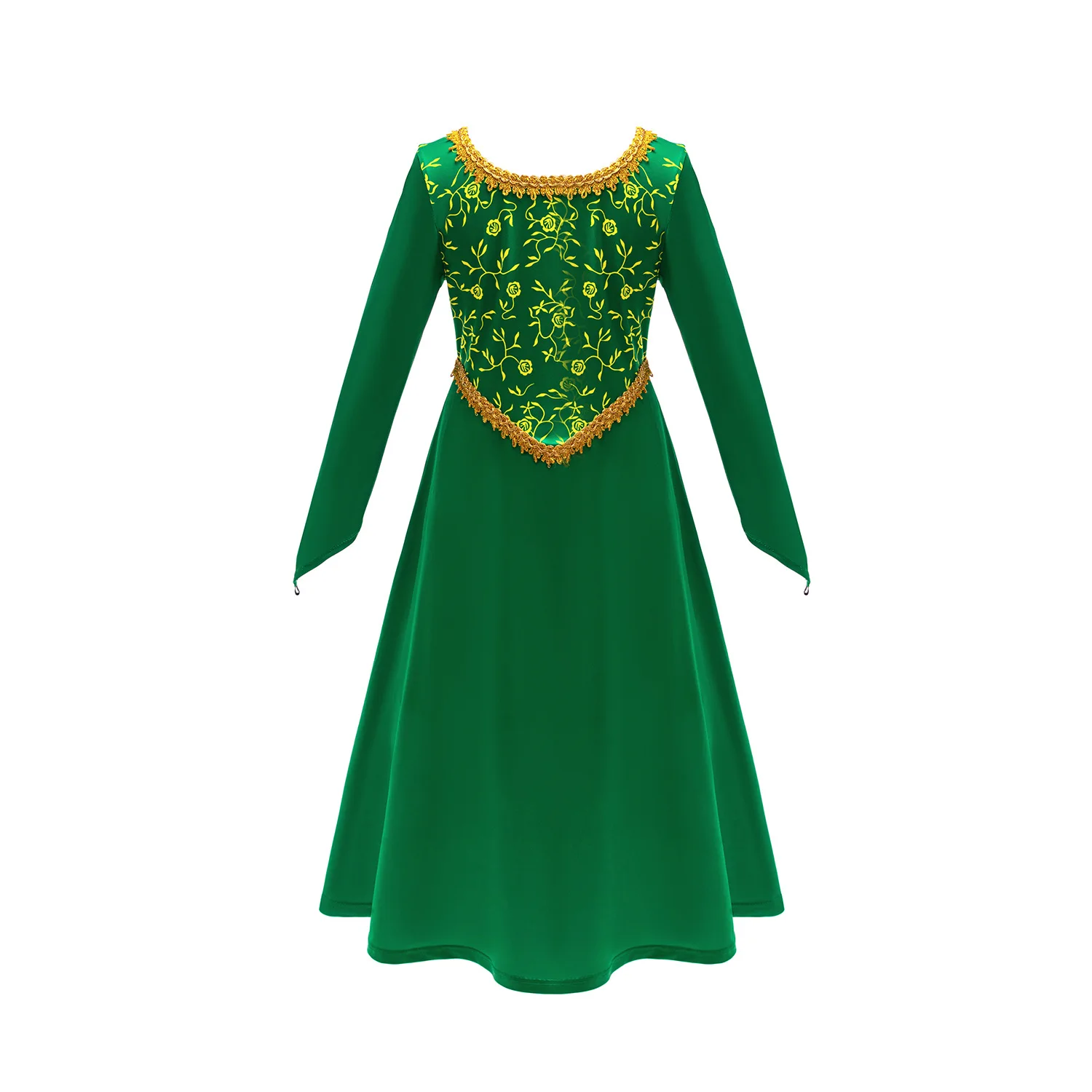 slim fit dress slacks Elizabethan Renaissance 16th Century Forest Green Velvet Gown