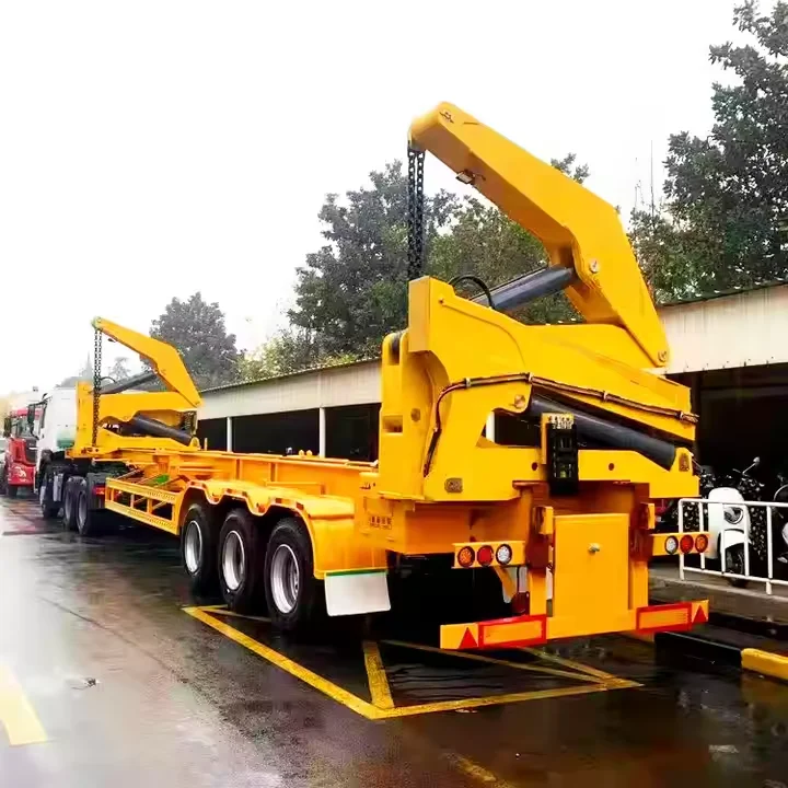 High Quality 20FT 40FT Container Self Loading 37 Ton Side Loader ...