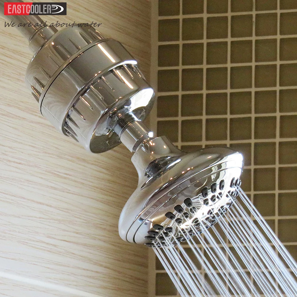 Multistage High Output Shower Water Filter Showerhead Filter For Skin