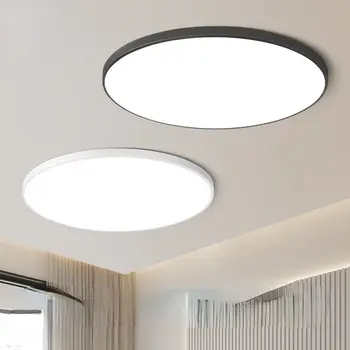 LED Ceiling Light Modern ABS Shell PP Polypropylene Lampshade SMD2835 1440-3840Lm 6.5CM 3CCT 3500K 4000K 6000K AC185-240V Metal