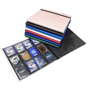 Customized PP Board Game Card Binder 12 pocket for 480 cards Card Binder Album