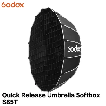 Godox Accessories S85T 85cm Speedlite Portable Octagon Umbrella Softbox Honeycomb Grid Bowens Mount Studio Flash Live LED Light detail image