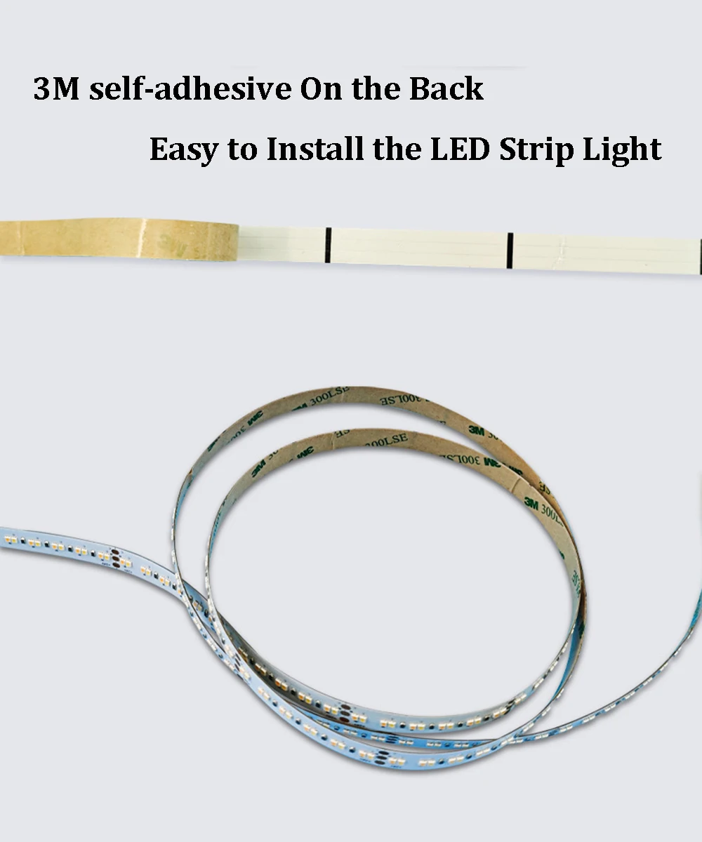 Tira LED CCT 2216 - 5-10 Metros, 240 LEDs/m, Blanco Ajustable 2700K-6500K, IP20