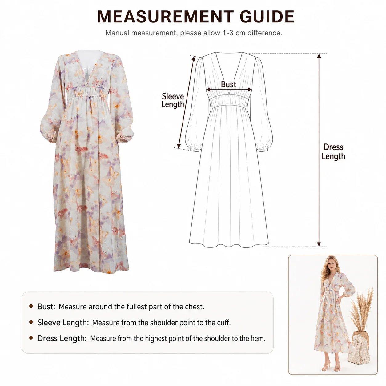 Size measurements