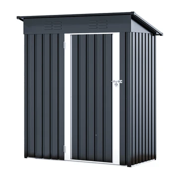 Garden Furniture Tools Storage House Metal Shed Storage Gardening Tool Storage Cabinet Small Metal Shed with Lockable Door