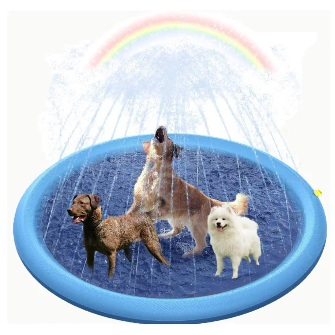 Durable Pet Water Play Mat Dog Splash Sprinkler Pad Buy Splash Pad