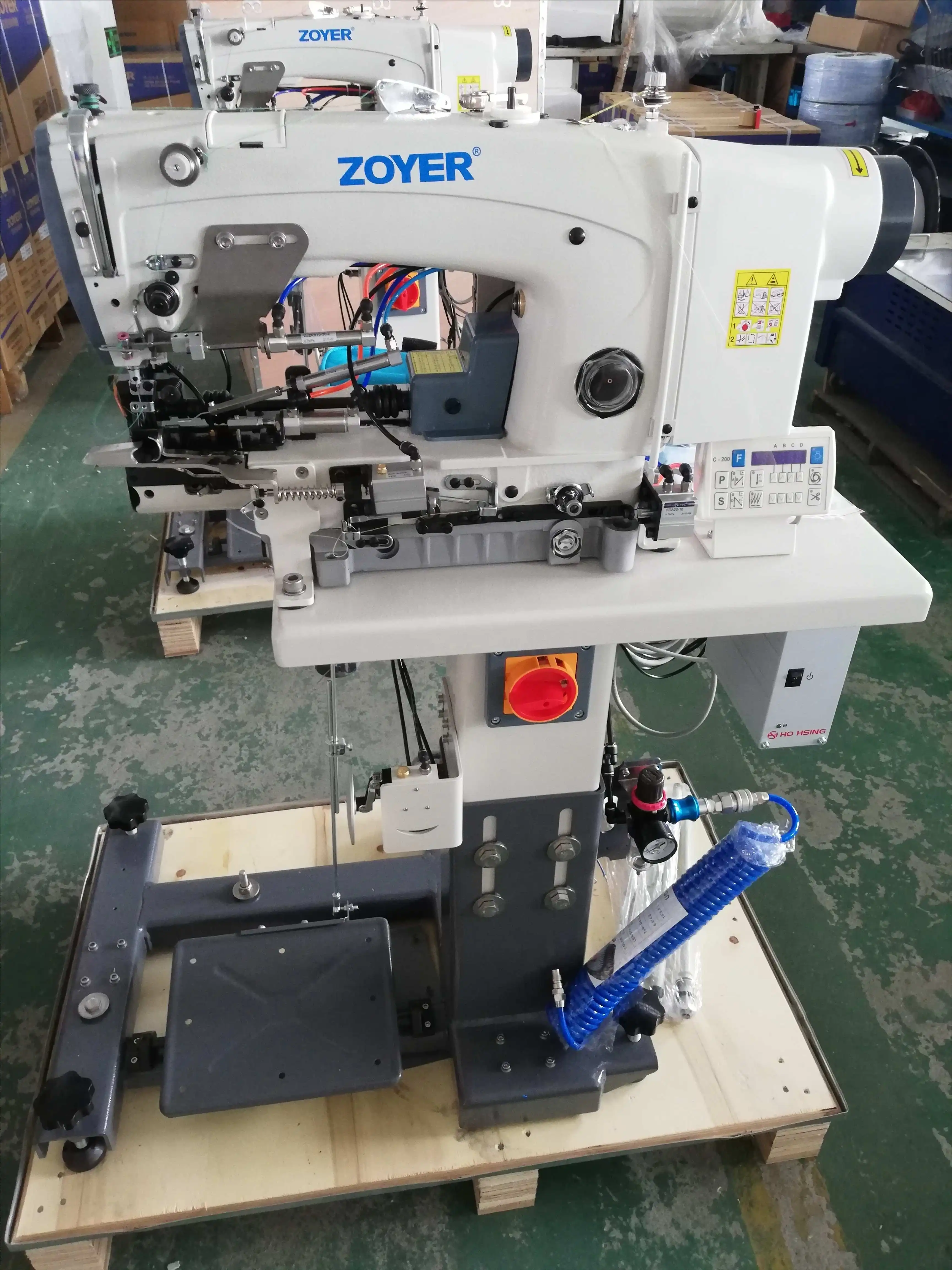ZY63900-D4LCS Automatic Jeans Trousers Bottom Hemming Industrial Sewing Machine