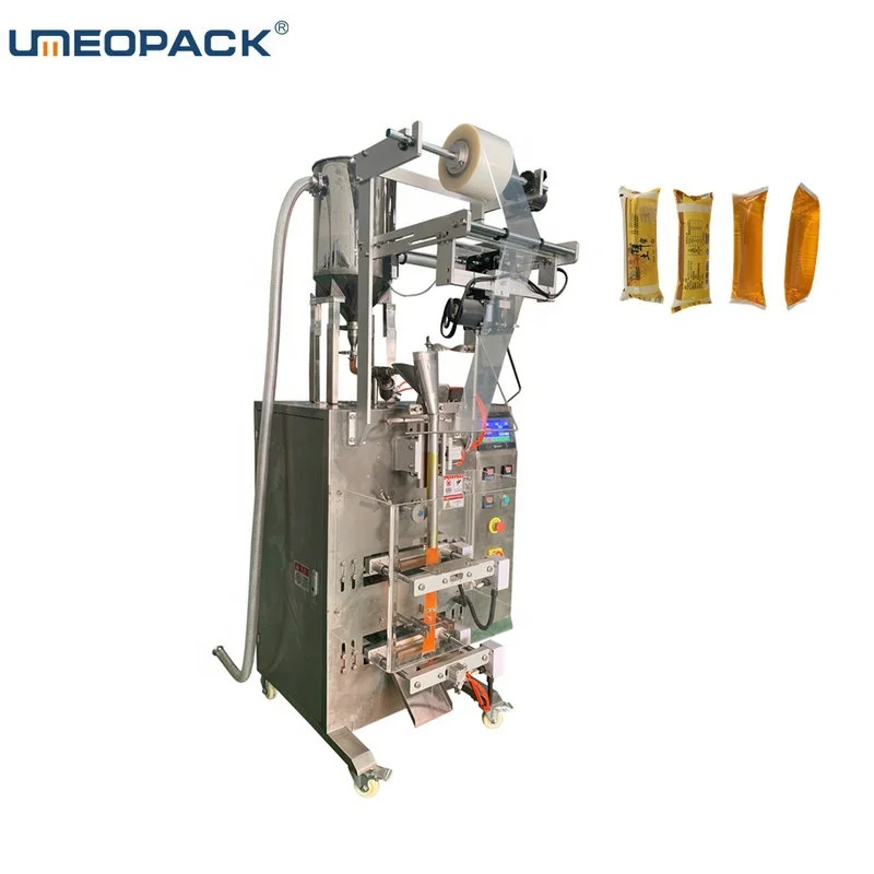 Automatic 10ml 50ml 100ml Sachet Liquid Blister Viscid Yogurt Filling Packaging Machine