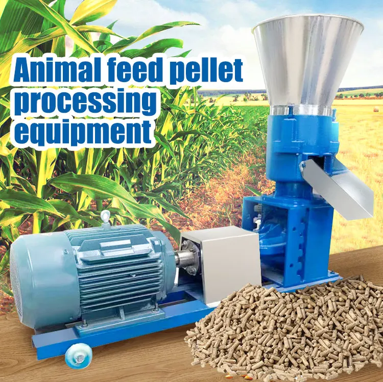 Home Use Small Animal Feed Processing Machine Feed Wood Pellet Chicken