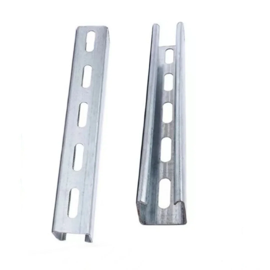 Standard 41x41mm Size Galvanized c Slotted Strut Support Purlin for ...