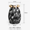 L21*W21*H33cm