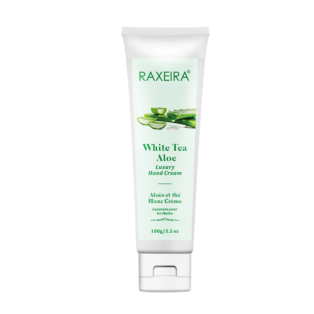 Custom Logo Antiperspirant Hand Lotion Custom Logo Hand Cream White Tea  Aloe Private Label Natural Moisturizing Hand Cream