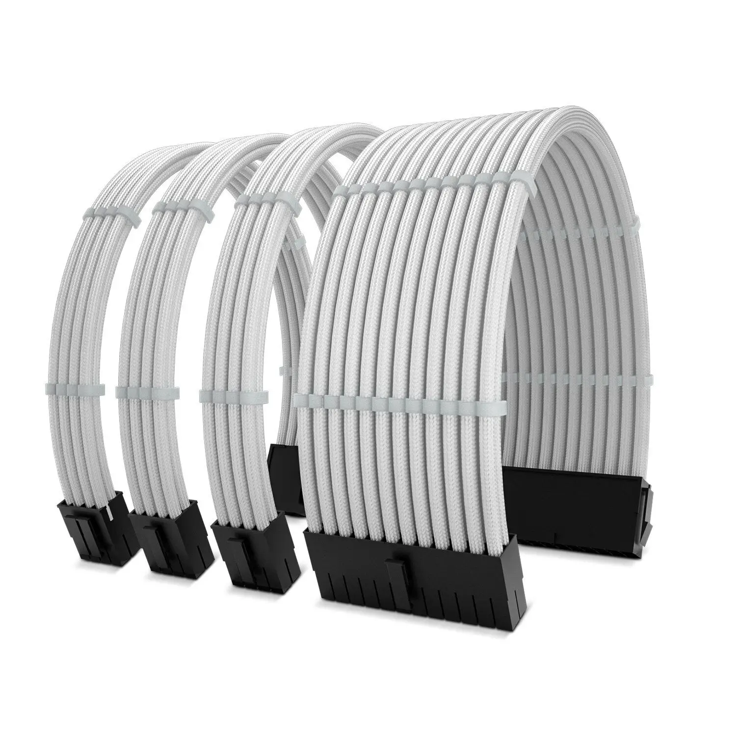 Pc Cable Sleeve Extension Custom Build Mod Power Supply Kit Atx