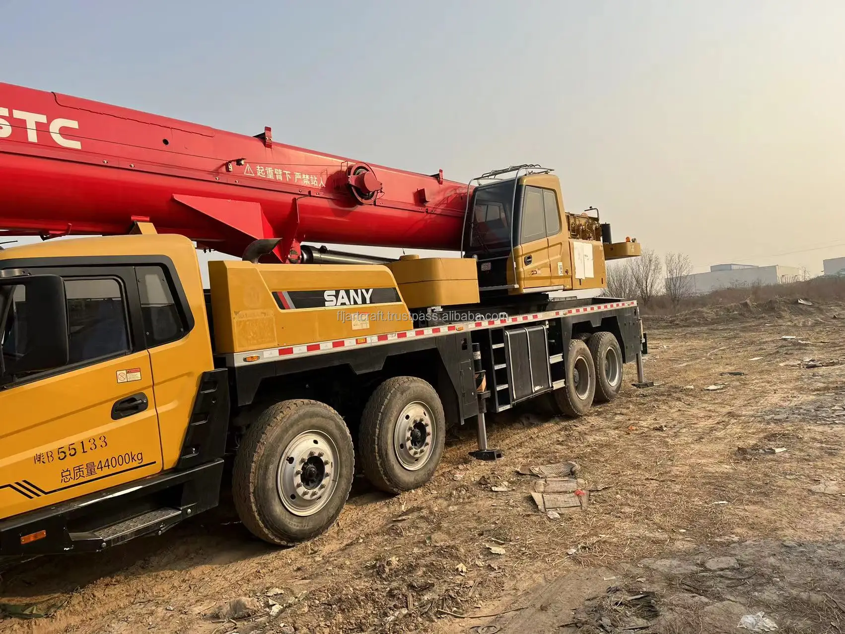 2020Y Used 55 ton Chinese Sany STC550T6 Original Truck Crane For Sale