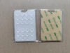 White Card insertion, single-sided suction cup, logo