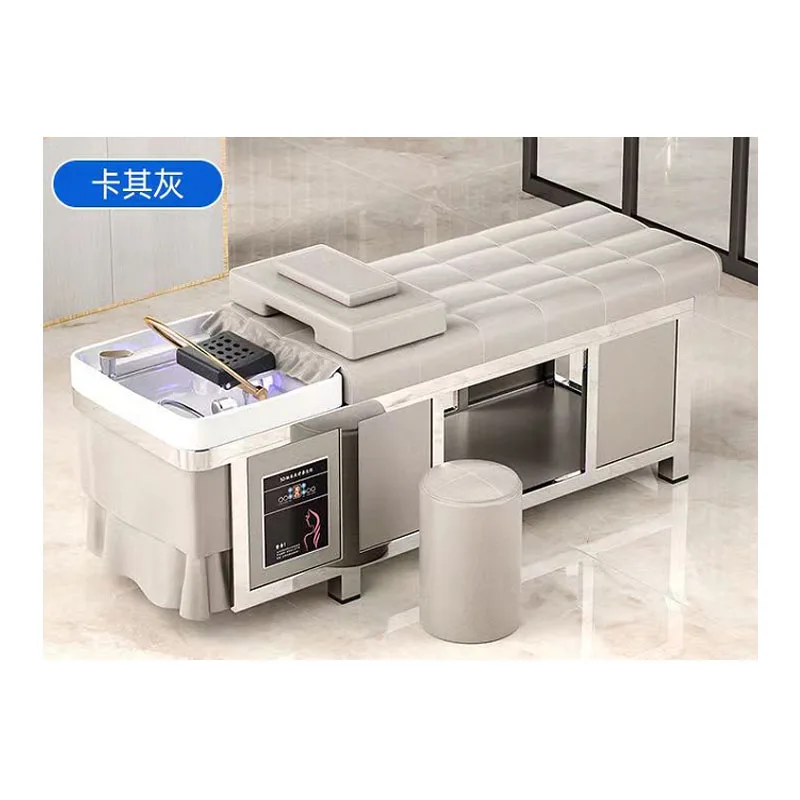 Высококачественная терапия Массажная головка китайские травы головной спа-шампунь кровать для парикмахерской терапии головы