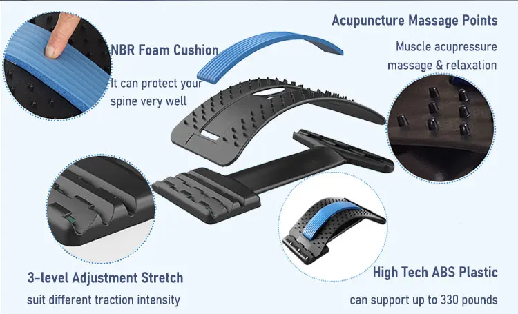 Waist Acupuncture Lumbar Support Spine Magnetic Therapy Massager