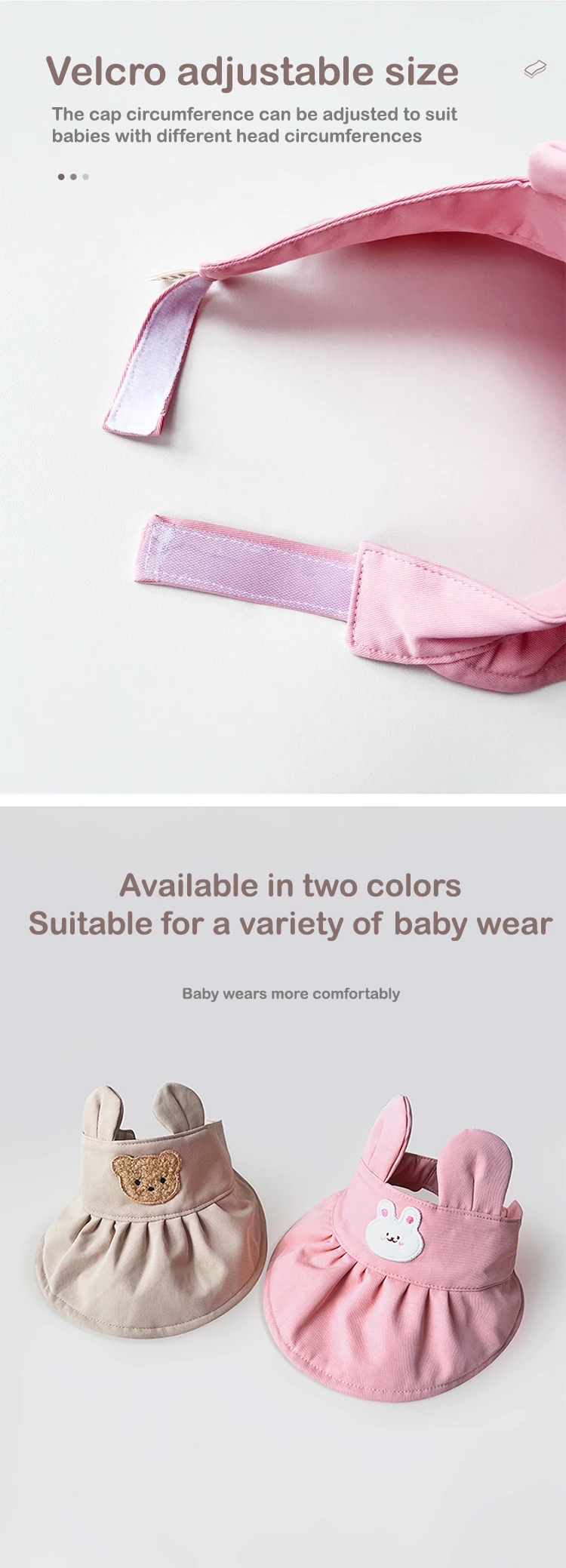 Wholesale Children's Sun Hat Baby Sun Visor Hat Boys And Girls Summer