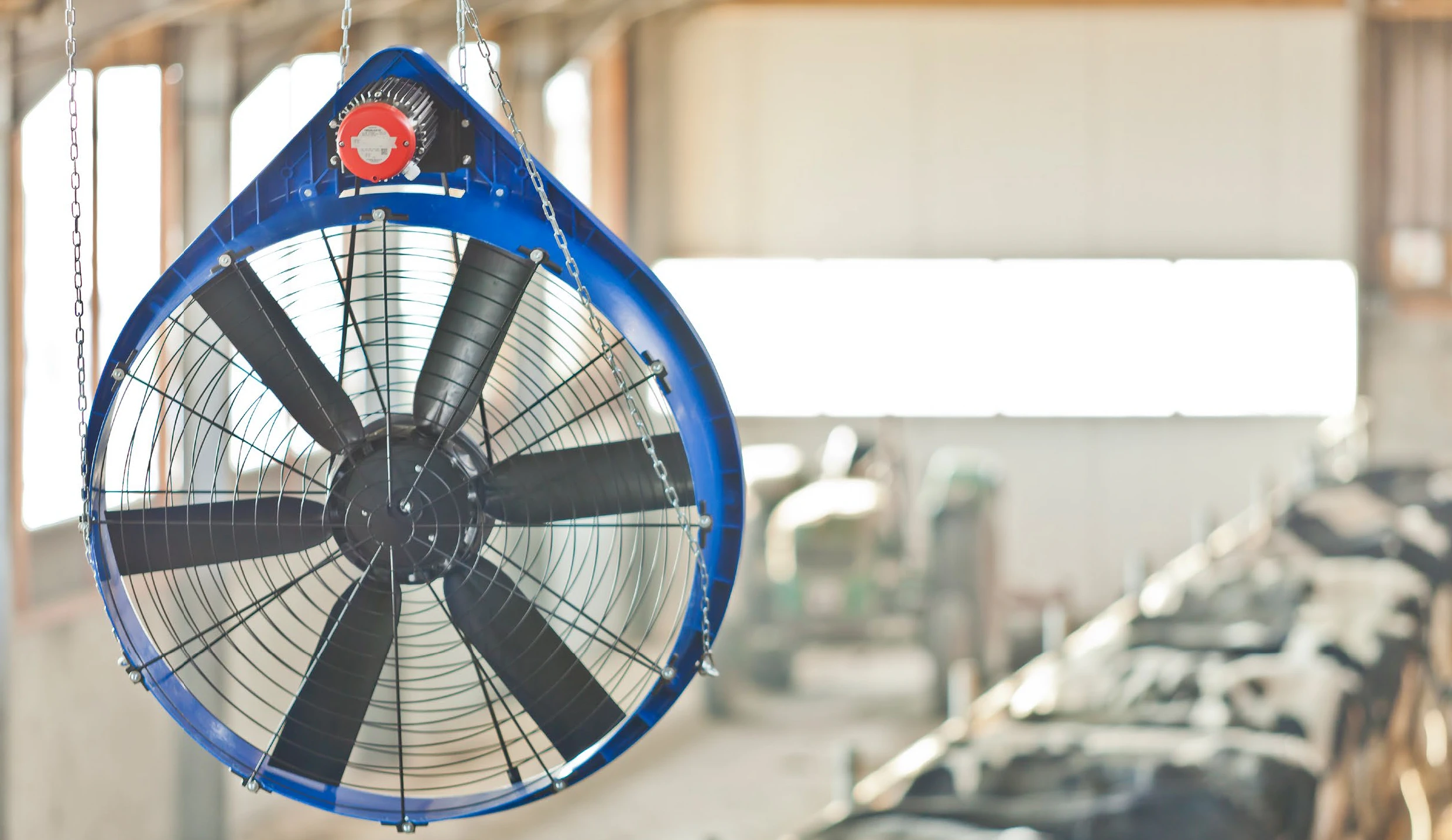 Barn Ventilation Cow Shed Ceiling Exhaust Fan Barn Hanging Fans ...
