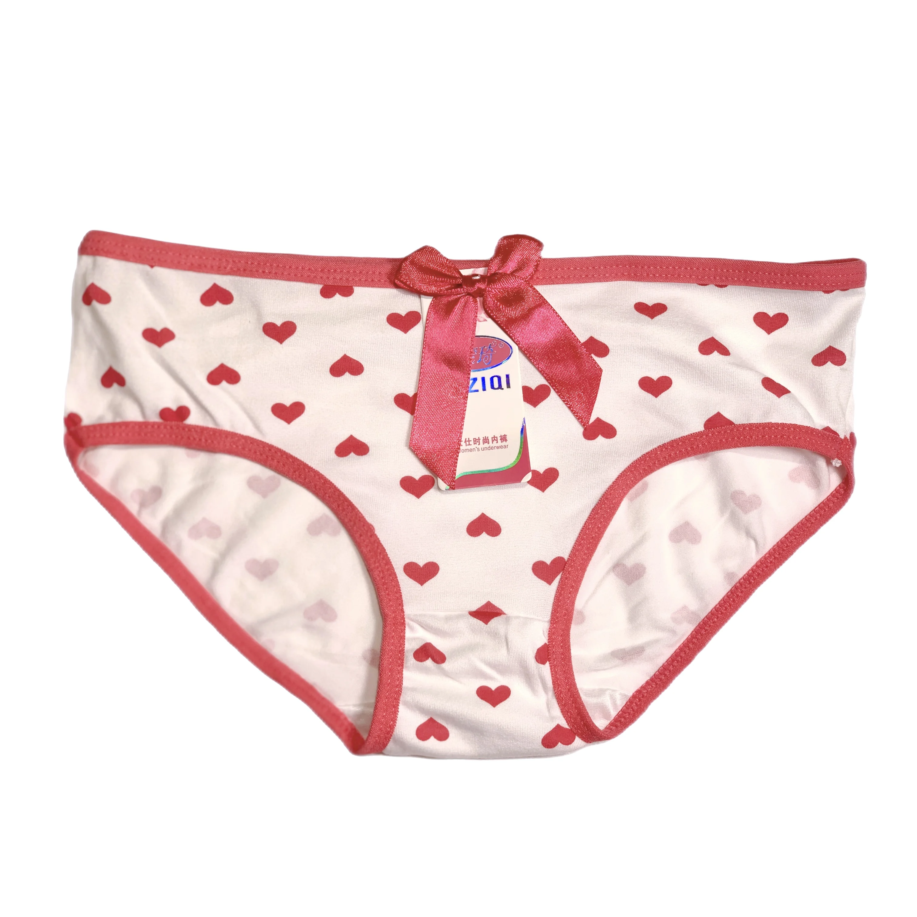 Factorywholesale Girl Underwear Underwear Cute Colorful Love Flower