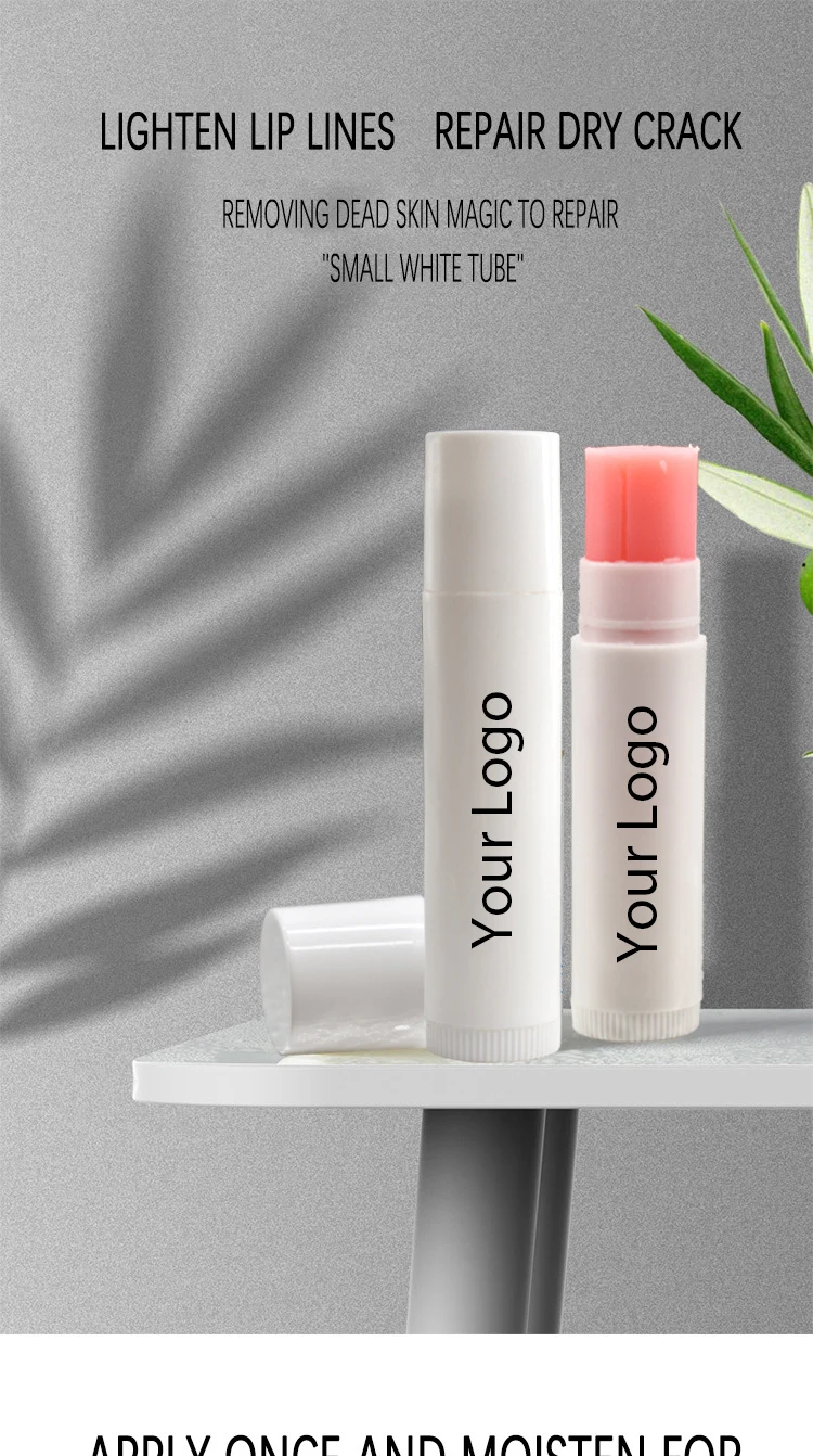 Private Label Flavor Lip Balms Vegan Chapstick Stick Care Lip Balm