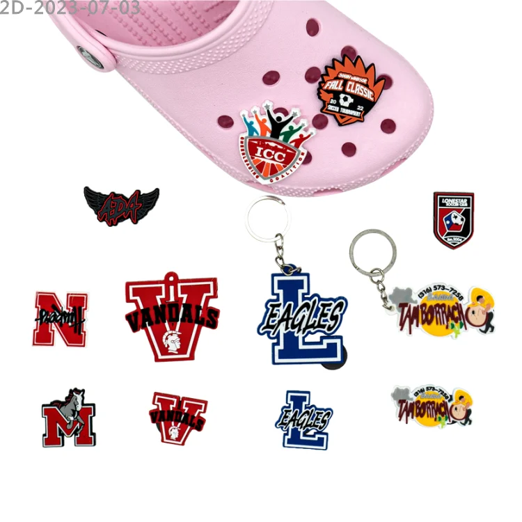 Custom Jibitz Jibbits,2024 New Custom Designer Pvc Decoration