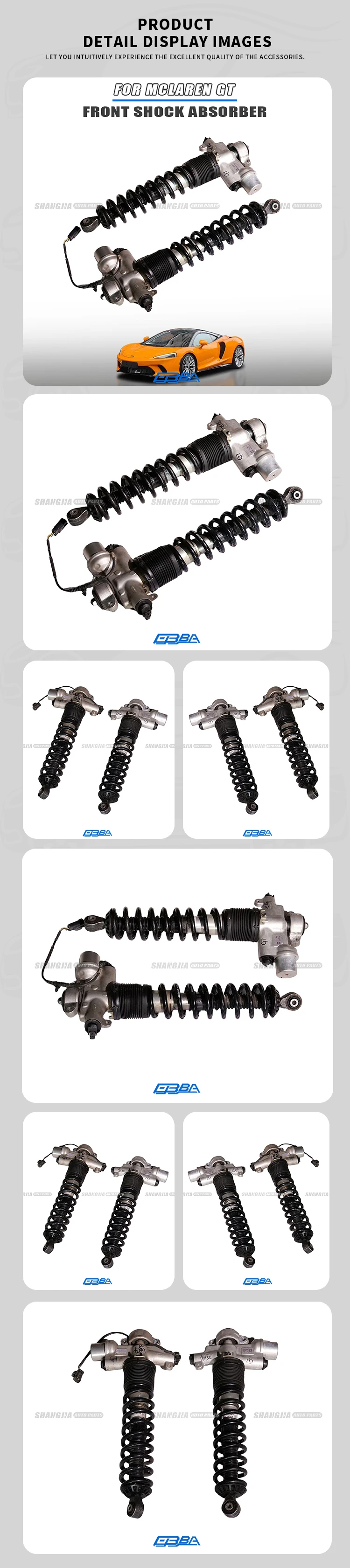 Factory Price Left And Right Shock Absorbers For McLaren GT 22BA230GP 22BA231GP factory