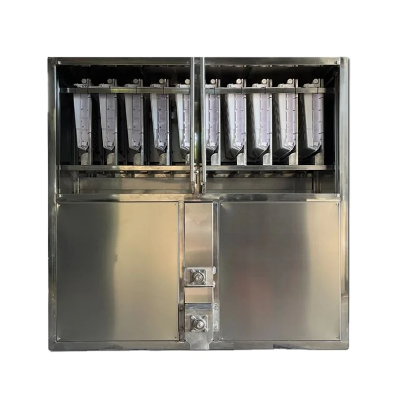 Kommerzielle 2-tonnen-eiswürfelmaschine,Eiswürfelbereiter 22*22*22 Mm,Würfeleismaschine