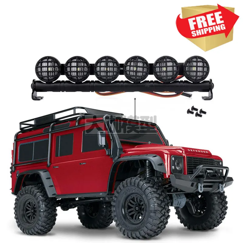 Radio control RC 1/10 scaled crawler led spot light for Traxxas TRX4 SCX10 90046 D90 upgrade parts