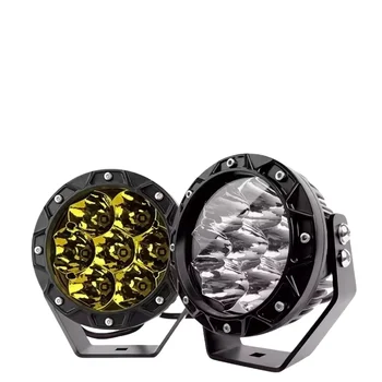 12v 24v 5 Inch LED Work Light White Yellow Front Fog Light Driving Light Combination Beam off-Road 4x4 Truck Accessories