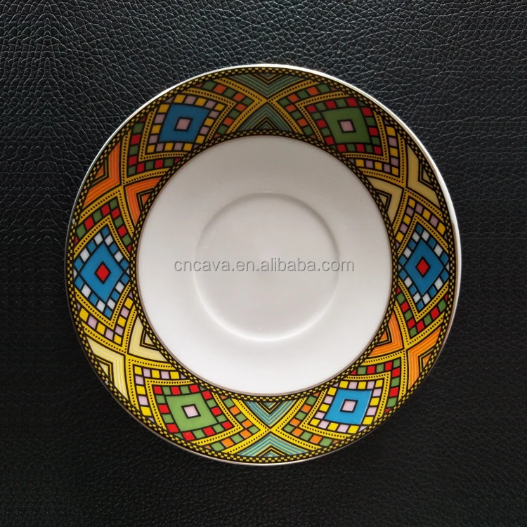 ethiopian eritrean coffee cups tilet edition full set 17pcs comes with 6 cups 6 saucer coffee and sugar+milk pot