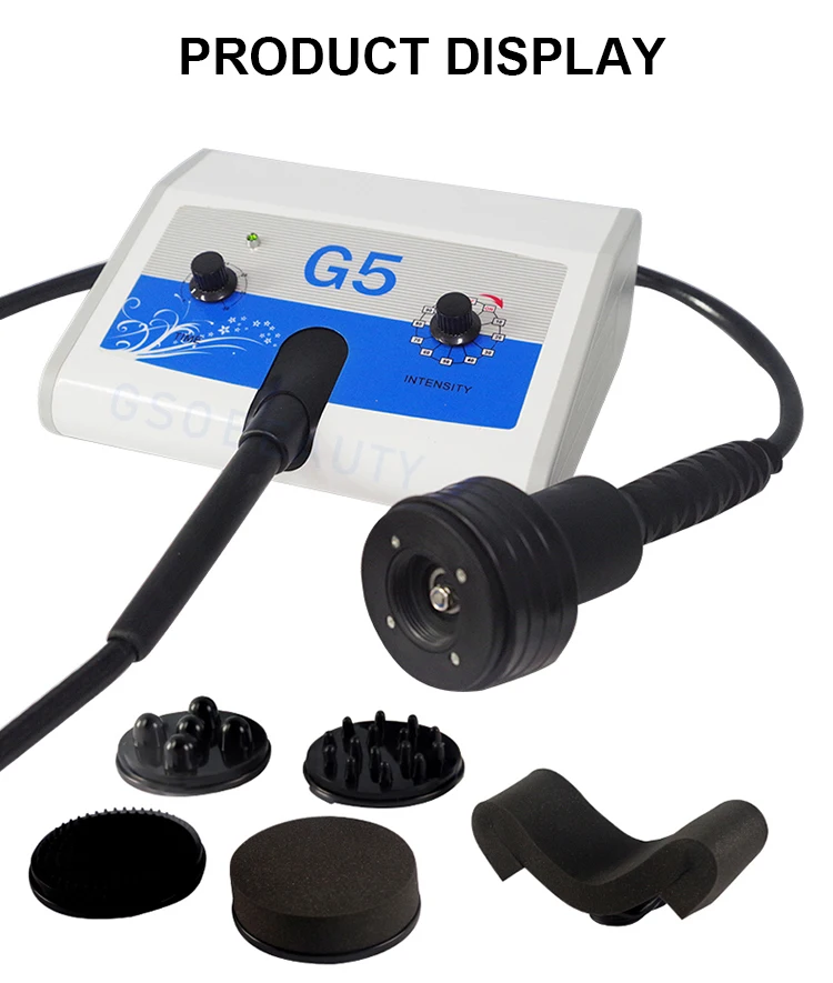 Vertical 5 Heads Vibration G5 Vibrating Massage Body Slimming Fat Loss ...