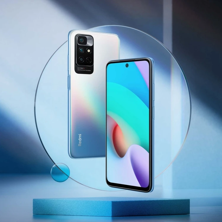 2022 Latest Model Xiaomi Redmi Note 11 4G 6GB+128GB Mobile Phone 6.5 Inch Support Face & Fingerprint Identification