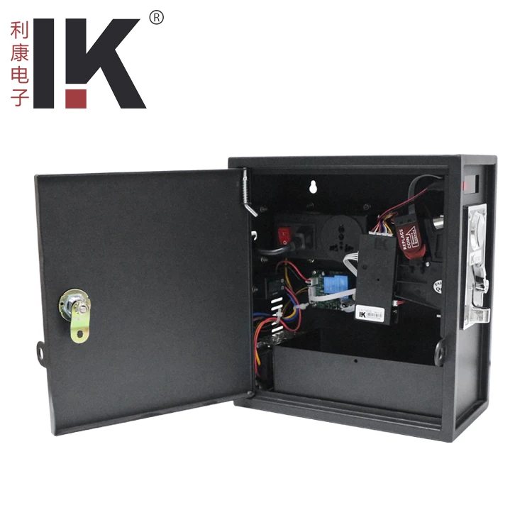 Durable Metal Coin-Operated Time Control Box Coin Pusher for Laundry Shower Parking Automated Equipment Coin Operated Games