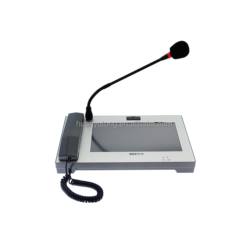 IP Network Intercom System Software SOS Call Center Telephone With Call VOIP Microphone System