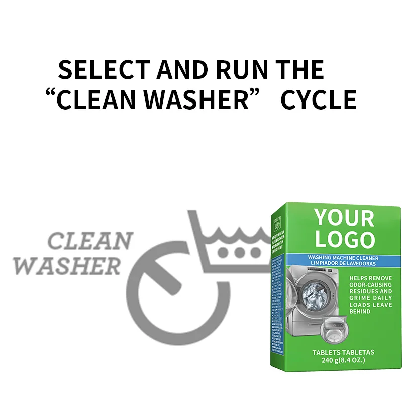 6 Tablets Cleans Front Load and Top Load Washers, Including HE Washing Machine Cleaning, Automatic Washing Machine Cleaner(pic7)
