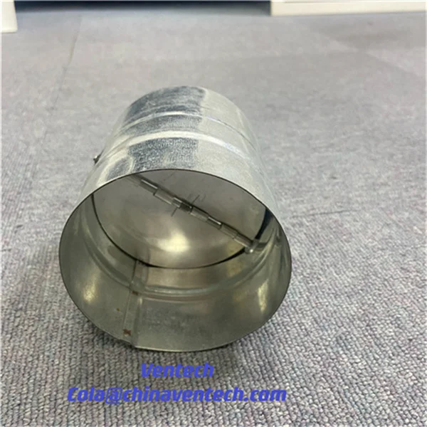 HVAC SYSTEM Distributor  Air Pressure Galvanized Iron Airflow Adjusted Back Draught Damper for Air Ducting