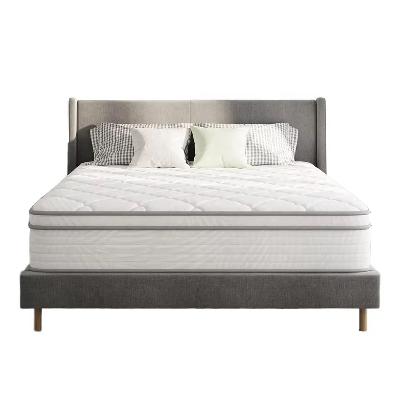 Anti-pilling Folding Eco-friendly 10 Inch Twin Zipper Knitted Spring Mattress Cover