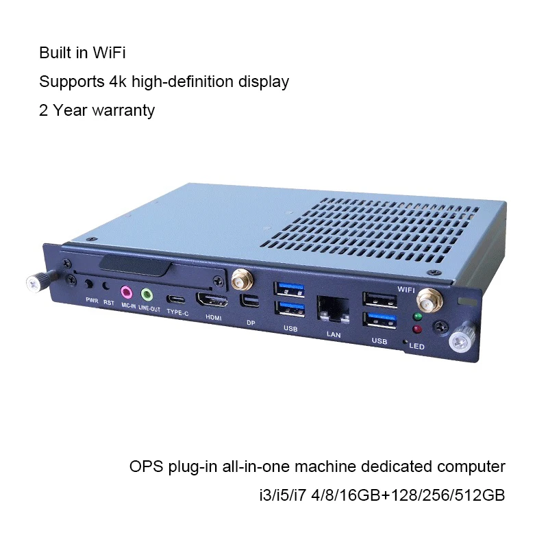 Pc Host Core I58265u Processor 4g Wireless Business Office Home Nucs