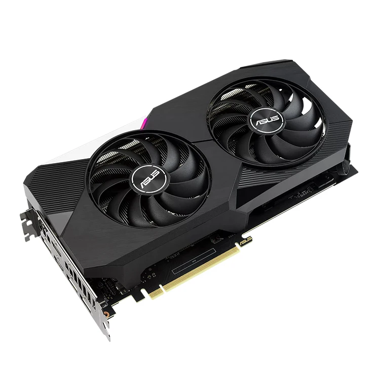 ASUS NVIDIA GEFORCE Dual GeForce RTX 3060 Ti 8G Used GAMING Graphics Card  with GDDR6 256 Bit Memory Support OverClock