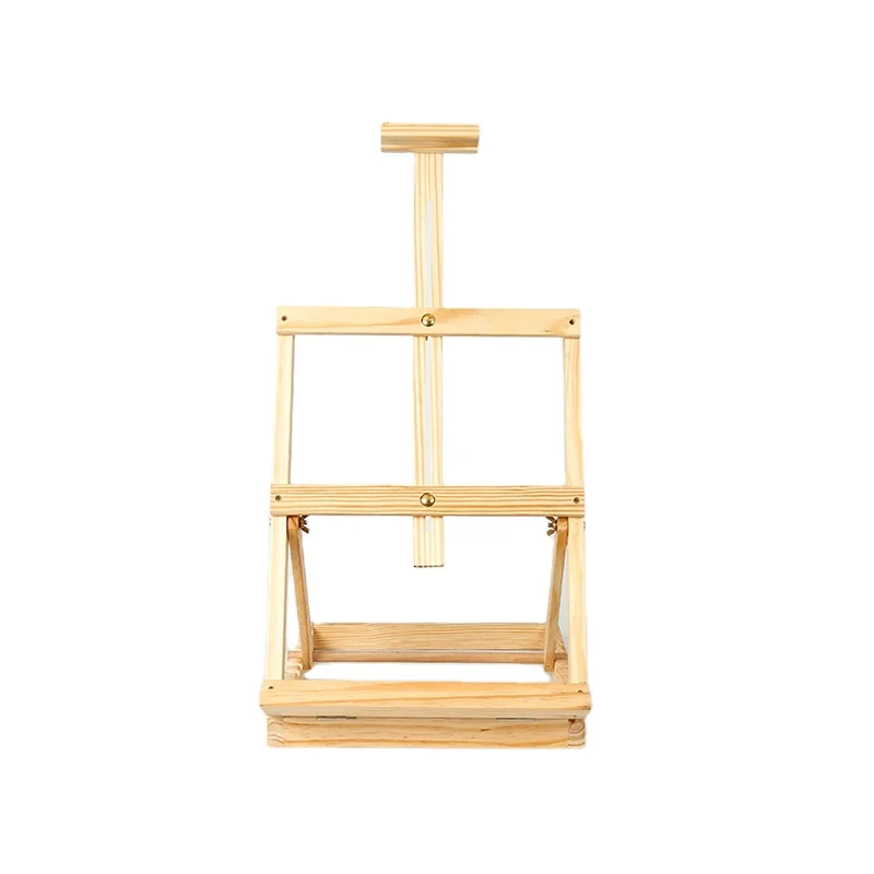 5pcs Artist Wooden Easel Wood  Adjustable Artist Easel Stand