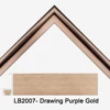 colorful Drawing Purple Gold