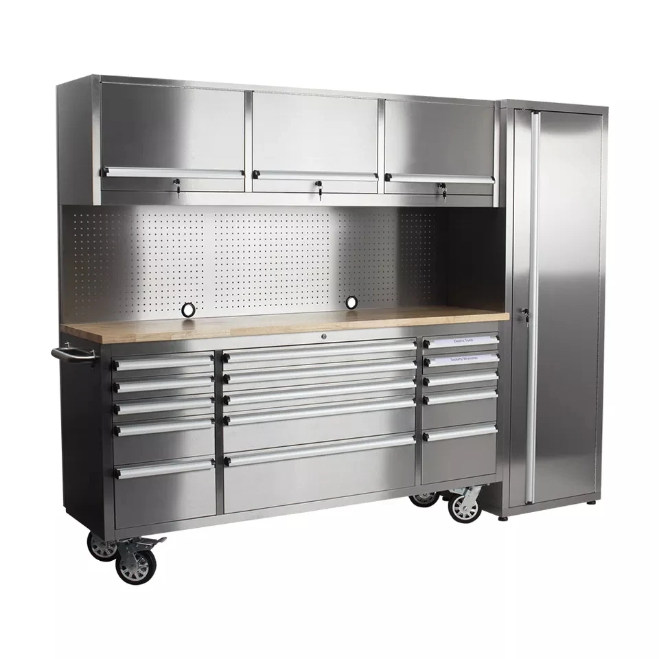 Wholesale Industrial Heavy Duty Tool Box Trolley Toolbox 72 Inch Car Tool Cart Tool Cabinets details