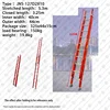 Double jns-127d2x10 (straight 5.3 m, closed 3.25 m 19.8kg)
