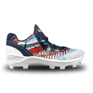 FREE SAMPLE Hot Sell Wholesale New Baseball Shoes Breathable Baseball Shoes High Top Fashion Baseball Shoes